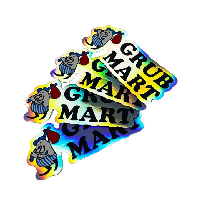  Irregular Shape Holographic UV Resistant Waterproof Reflective Color Laser Stickers