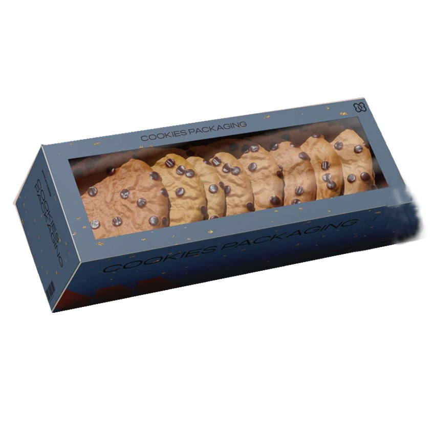 Customized Eco-friendly Pastry, Bakery, Doughnut, Biscuit Box, Dessert, Snack and Food Design and Packaging